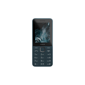 Telefons ar pogām Nokia 225 4G, 128 MB, zila krās.