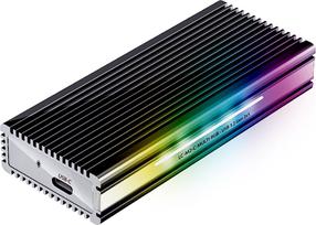 HDD/SSD korpusas LC-Power LC-M2-C-MULTI-RGB, 1.8"