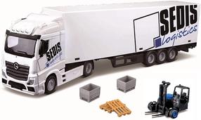 Rotaļu kravas automašīna Bburago Haulers Mercedes Truck 18-31471, daudzkrāsaina
