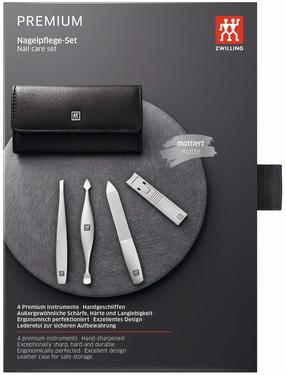 Набор для маникюра и педикюра Zwilling Premium 97712-004-0, 4 шт.