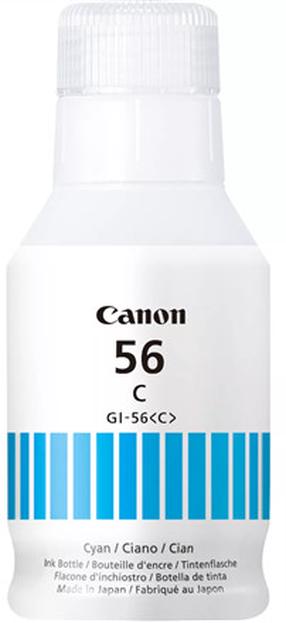 Tinte Canon GI-56C, zilganzaļa (cyan) krās., 135 ml