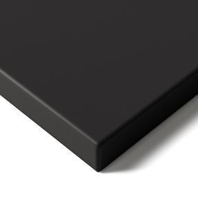 Stalviršis Desktronic, juoda sp., 140 cm x 70 cm