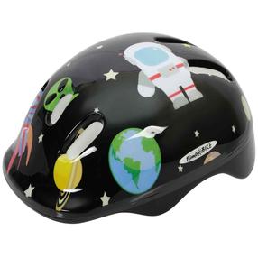 Ķivere velobraukšanai bērniem Bimbo Bike Kids, melna krās./daudzkrāsaina, S
