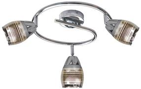 Lampa griesti Candellux Milton 93-61300, E14, 3 x 10 W, hroma krās. / hroma krās.