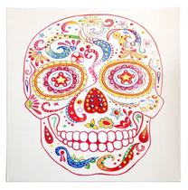 Aliejinių dažų piešinys Kayoom Skull, 90 cm x 90 cm
