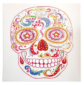 Картина маслом Kayoom Skull, 90 см x 90 см