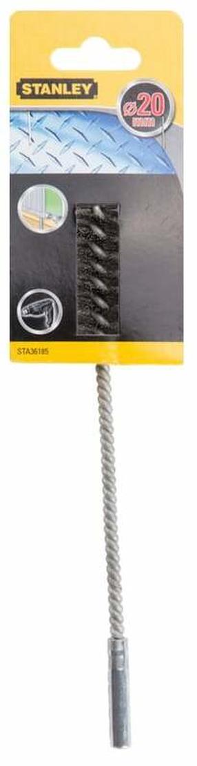 Metalinis šepetys, apskritas vamzdžiams Stanley STA36185-XJ, Ø 20 mm