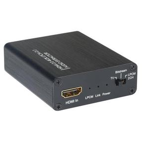 Адаптер Techly Toslink S/PDIF, HDMI, черный цв.