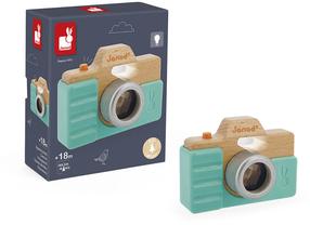Arendav mäng Janod Camera, 7.6 cm, sinine v./pruun v.
