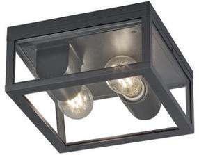 Lubinis lauko šviestuvas Trio Garonne, 10W, E27, IP44, antracito sp., 24 cm x 11.5 cm