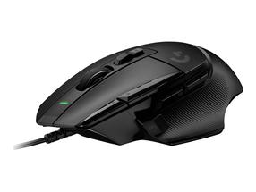 Vadu spēļu pele Logitech G502 X, melna krās.