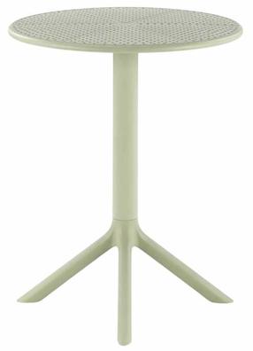 Lauko stalas Calvo, mėtinė (mint) sp., 60 cm x 60 cm x 72 cm