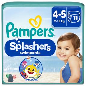 Maudymosi sauskelnės Pampers Splashers, 4 dydis, 9 - 15 kg, 11 vnt.