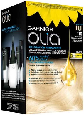 Plaukų dažai Garnier Olia Midnight, super natural lightening blonde, 110, 60 ml