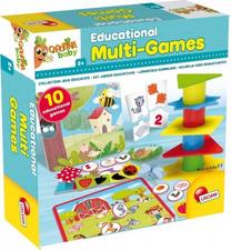 Lavinimo žaislas Lisciani Carotina Baby Multi Games, įvairių spalvų