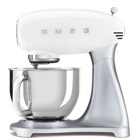 Plakiklis su dubeniu Smeg 50's Style SMF04WHEU, balta sp./sidabro sp.