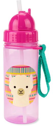 Vaikiška gertuvė Skip Hop Zoo Llama, 384.5 ml, 1 m., 6 cm, plastikas, rožinė sp.