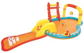 Baseinas, vaikiškas Bestway Lil Champ 53068, įvairių spalvų 435 cm x 213 cm x 117 cm