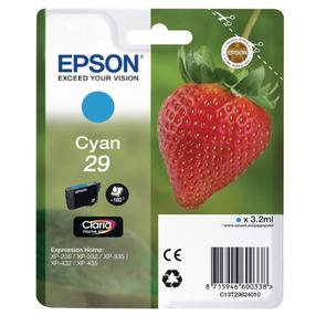 Rašalinio spausdintuvo kasetė Epson C13T29824012, mėlyna sp., 3.2 ml