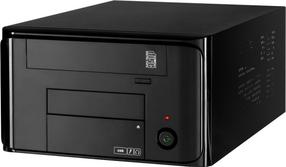 Корпус компьютера Inter-Tech MI-008 ITX, черный цв.