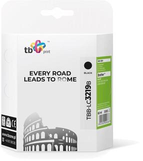 Spausdintuvo kasetė TB Print TBB-LC3219B, juoda sp., 65 ml