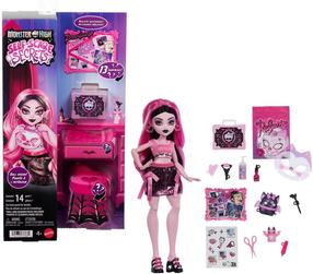 Lėlė su priedais Mattel Monster High Self-Scare Secrets Draculaura JHK43, 29 cm, rožinė sp.