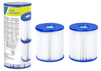 Baseino siurblio filtras, rinkinys Bestway 58093, 8 cm