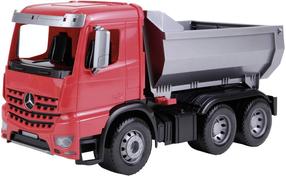 Mängu kallur Lena Dump Truck 04610EC, punane v./hall v.