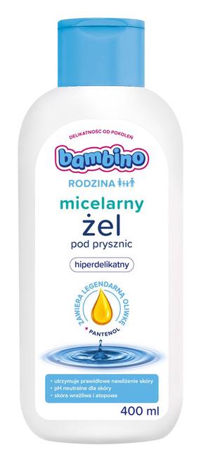 Ķermeņa mazgāšanās želeja Bambino Micellar, 400 ml