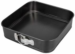 Torto ir kekso kepimo forma King Hoff 1540, juoda sp., 24 cm x 24 cm
