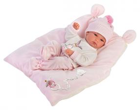 Lėlė - kūdikis Llorens 63556, 35 cm, rožinė sp.
