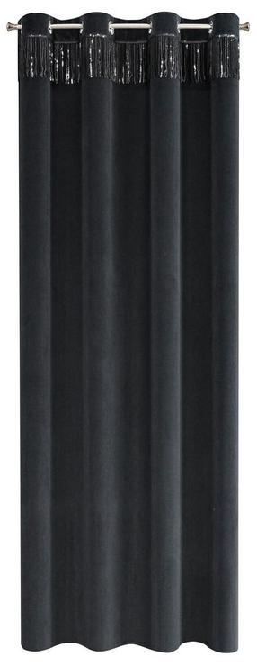 Naktinė užuolaida ZKEO-02, juoda sp., 140 cm x 250 cm