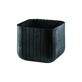 Lillepott Keter Cube 29202066939, plastik, 29.5 cm x 29.5 cm, Ø 29.5 cm, must v.