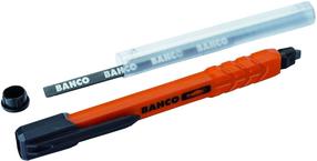 Dailidės pieštukas Bahco HB, juoda sp./oranžinė sp., 53 g