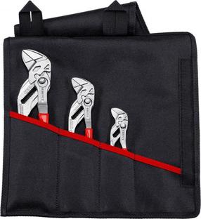 Plokščių replių komplektas Knipex 00 19 55 S7, 3 vnt.