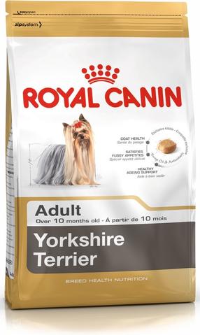 Sausas šunų maistas Royal Canin Yorkshire Terrier, vištiena, 0.5 kg
