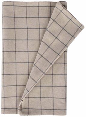 Stalo takelis stačiakampė Home4you Linen, smėlio sp., 43 x 170 cm