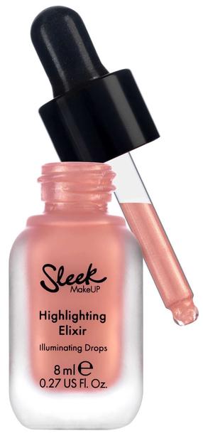 Izgaismotājs Sleek MakeUP Highlighting Elixir Illuminating Drops Highlighting Elixir, rozā krās., she got it glow, 8 ml