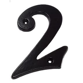 Durų numeris Okko GB-2531_2, 10.5 cm x 6.5 cm, metalas