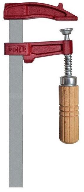 Spaustuvas Piher Clamp MM, 407 kg, plienas, 15 cm x 7 cm