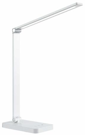 Galda stāvlampas CristalRecord Attom, LED, 5W, balta krās./balta krās.