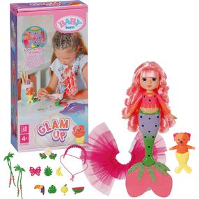 Lėlė su priedais, undinėlė Zapf Creation Baby born Glam Up Sunshine 871874, 28 cm, įvairių spalvų