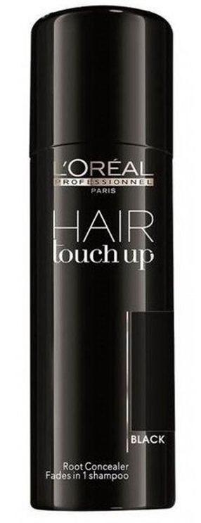 Tonēšanas aerosols L’Oréal Professionnel Paris Hair Touch Up, melns krās., 75 ml