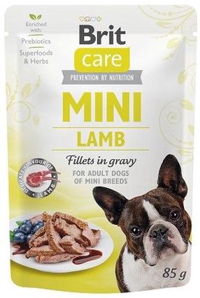 Влажный корм для собак Brit Care Mini, баранина, 0.085 кг