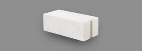 Statybinis blokelis, akytojo betono, 60 cm x 20 cm x 10 cm