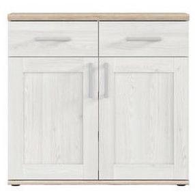 Komoda Romance KOM2D2S, balta, 96 cm x 36.5 cm x 91 cm