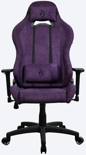 Spēļu krēsls Arozzi Torretta SoftFabric, violeta krās.