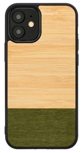 Telefono dėklas Man&Wood Bamboo Forest Black for iPhone 12 Mini, įvairių spalvų, Apple