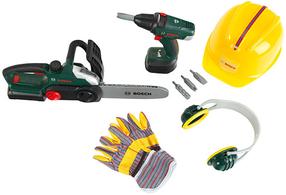 Dārza rotaļlieta Klein Bosch Construction Worker Set, daudzkrāsaina