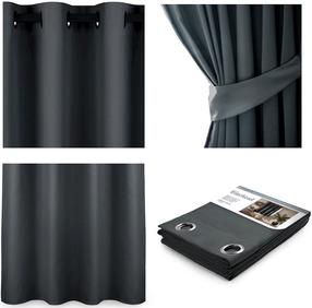 Pimendavad kardinad Restilo Blackout, hall v., 140 cm x 245 cm
